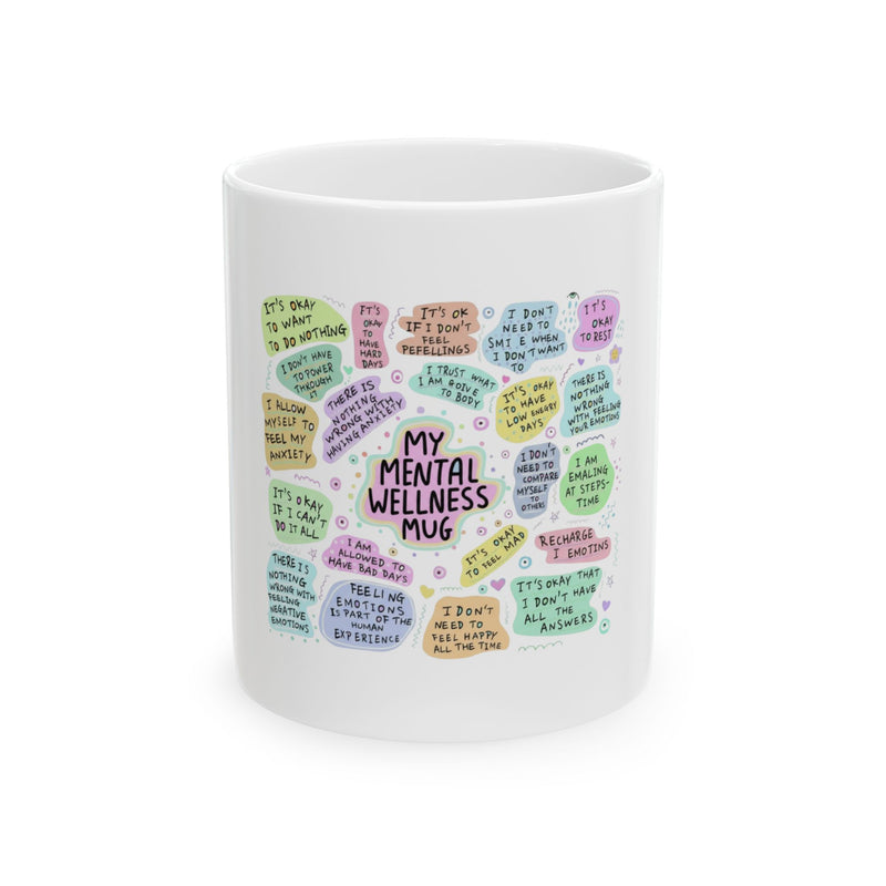 Mental Wellness Ceramic Mug