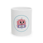 Funny 'F*** Anxiety' Brain Mug