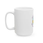 "Just a Lil' Stressed but Always Tryin' My Best" Cute Cartoon Stress-Relief Coffee Cup