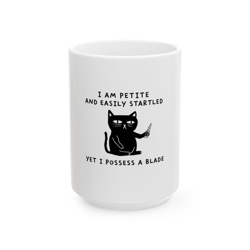 Petite But Deadly Cat Mug