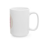 "Please Let Her Work, She Needs To Finish Her Job" Sticky Note Coffee Cup