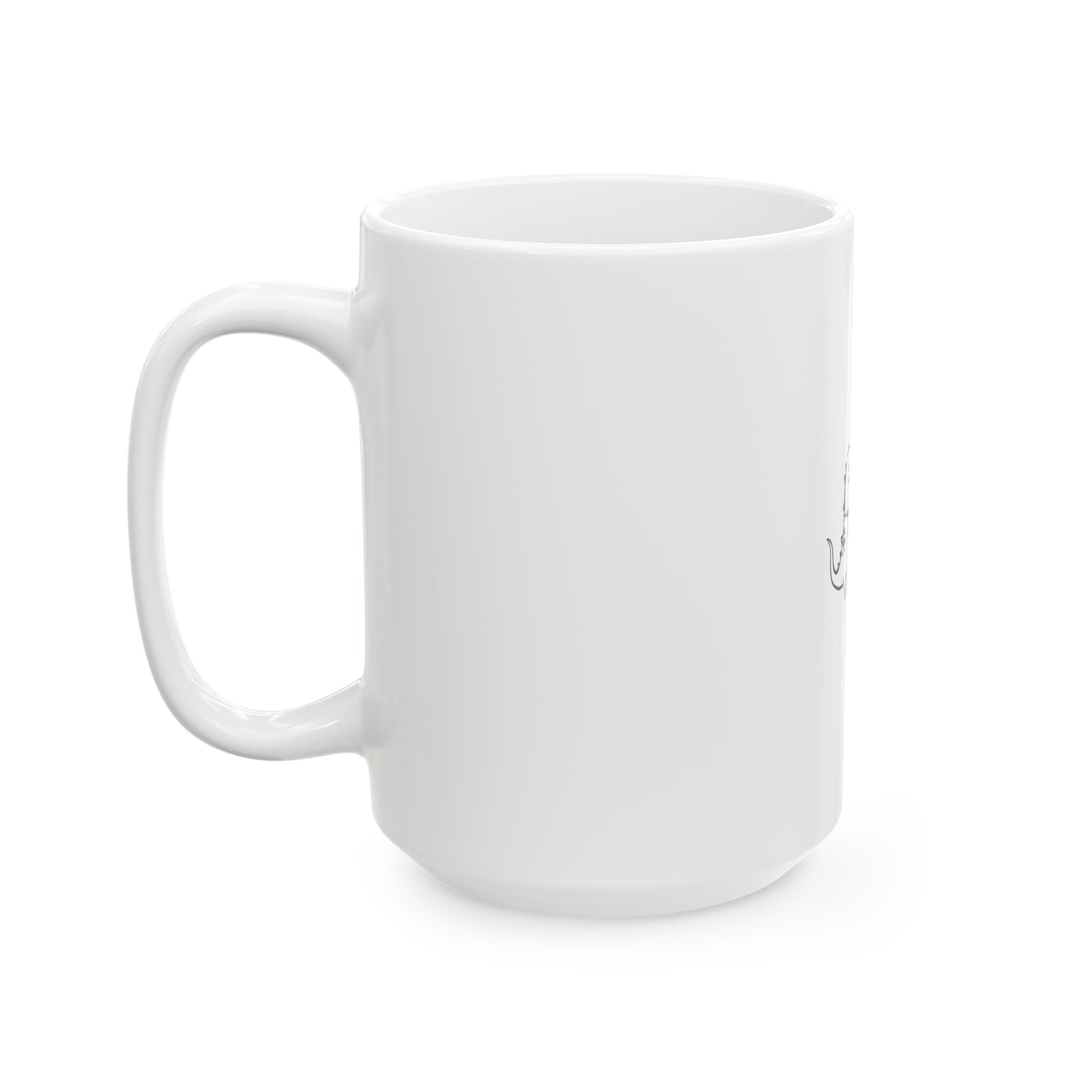 Caffeine-saurus Ceramic Mug