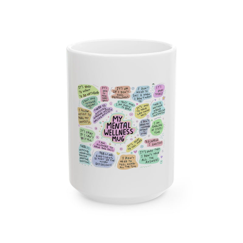 Mental Wellness Ceramic Mug
