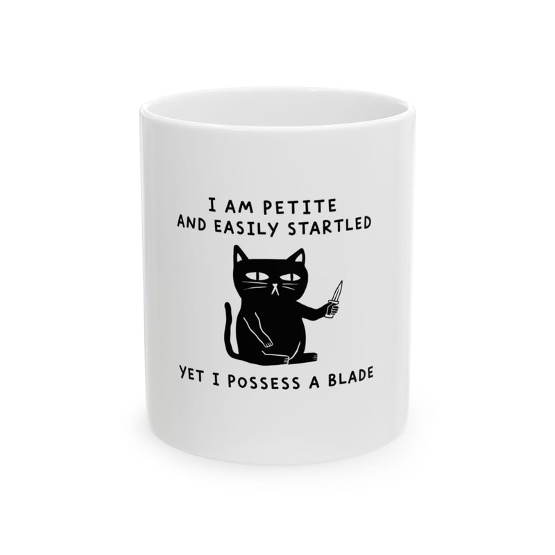 Petite But Deadly Cat Mug