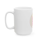 "Please Let Her Work, She Needs To Finish Her Job" Sticky Note Coffee Cup