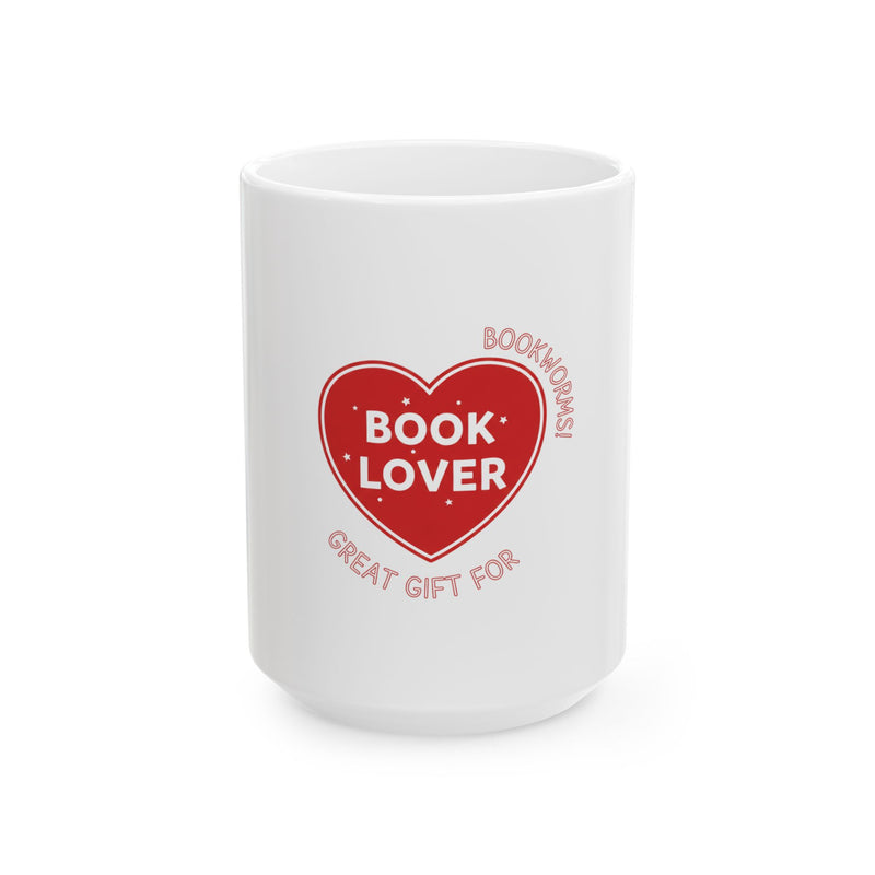 Book Lover Ceramic Mug