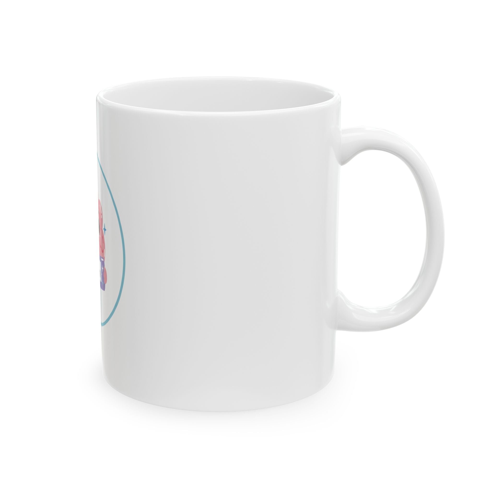 Funny 'F*** Anxiety' Brain Mug