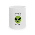 Alien Face Coffee Mug