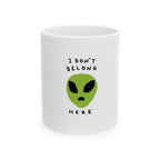 Alien Face Coffee Mug