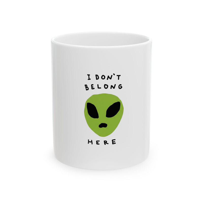 Alien Face Coffee Mug