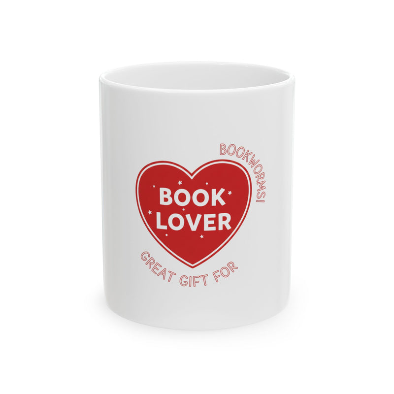 Book Lover Ceramic Mug