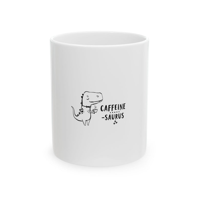 Caffeine-saurus Ceramic Mug