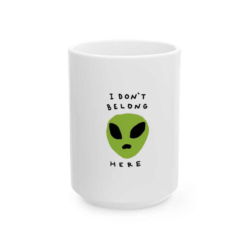 Alien Face Coffee Mug