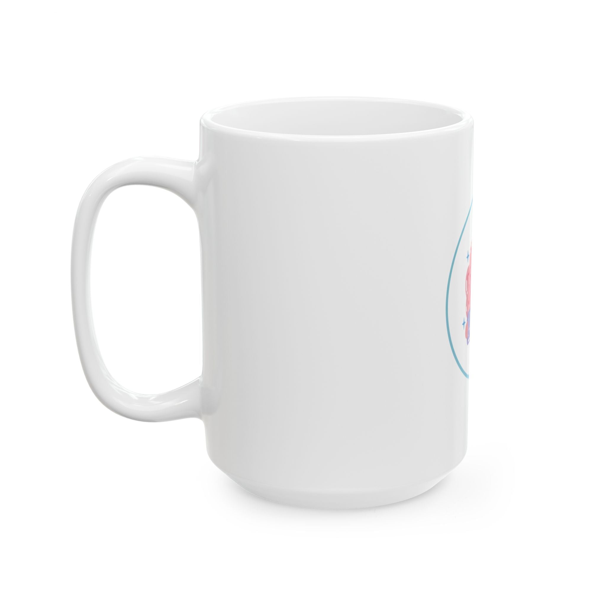 Funny 'F*** Anxiety' Brain Mug